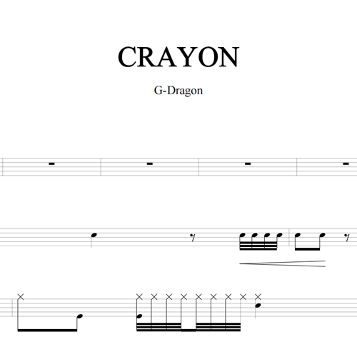鼓谱*G-Dragon_CRAYON.asp